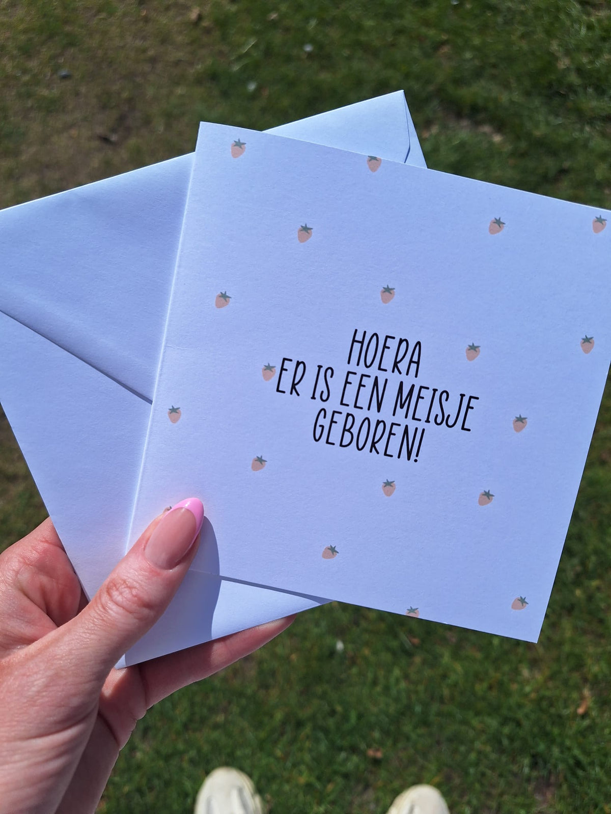 Kaartje Hoera er is een meisje!
