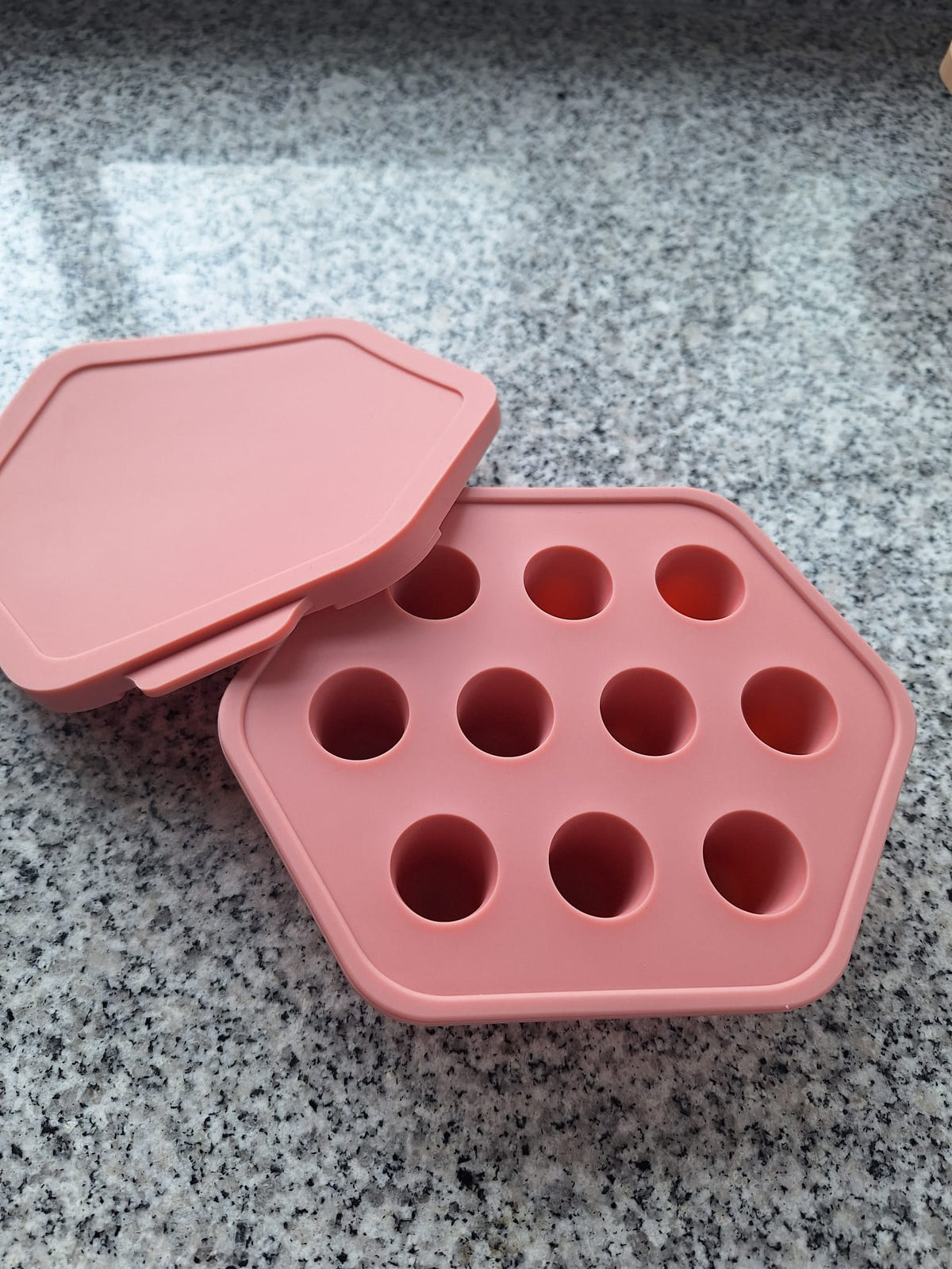 Diepvrieshouder met fruitspeen kleur Roze